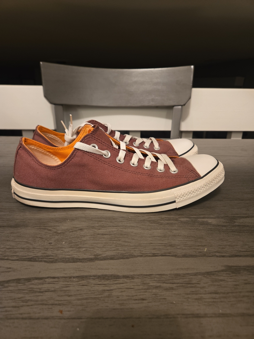 converse double tongue Brown Mens Size 11 Women's 13